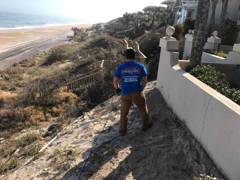 Concrete Slab Foundation Repair in Lady Lake, FL
