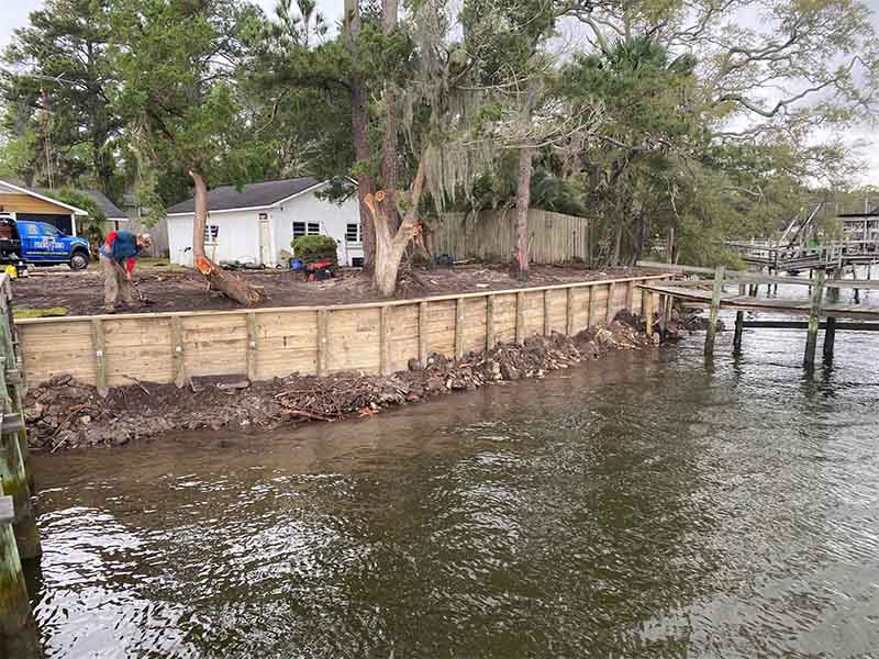 Seawall Repair in Lady Lake, FL