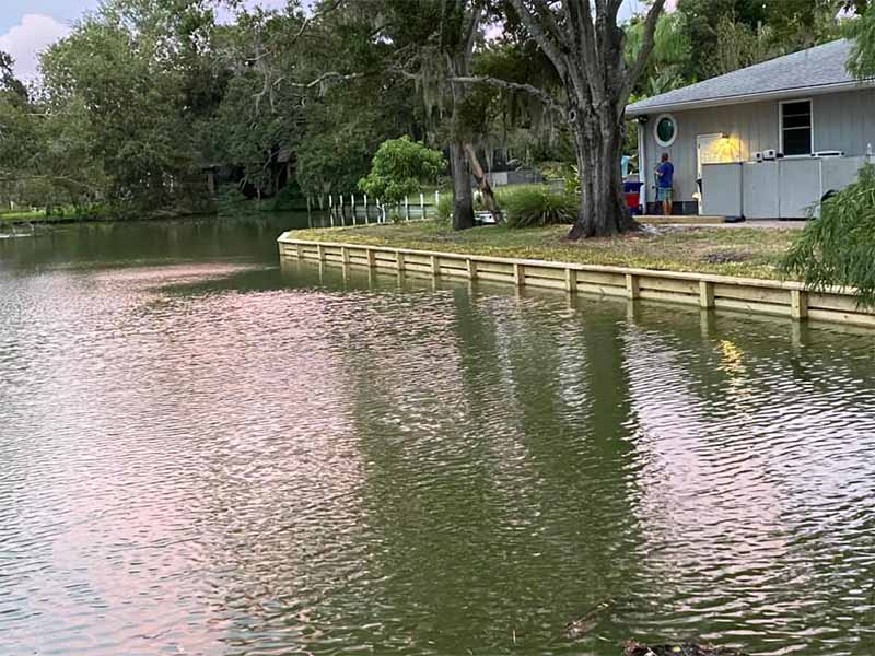 Seawall Repair in Lady Lake, FL