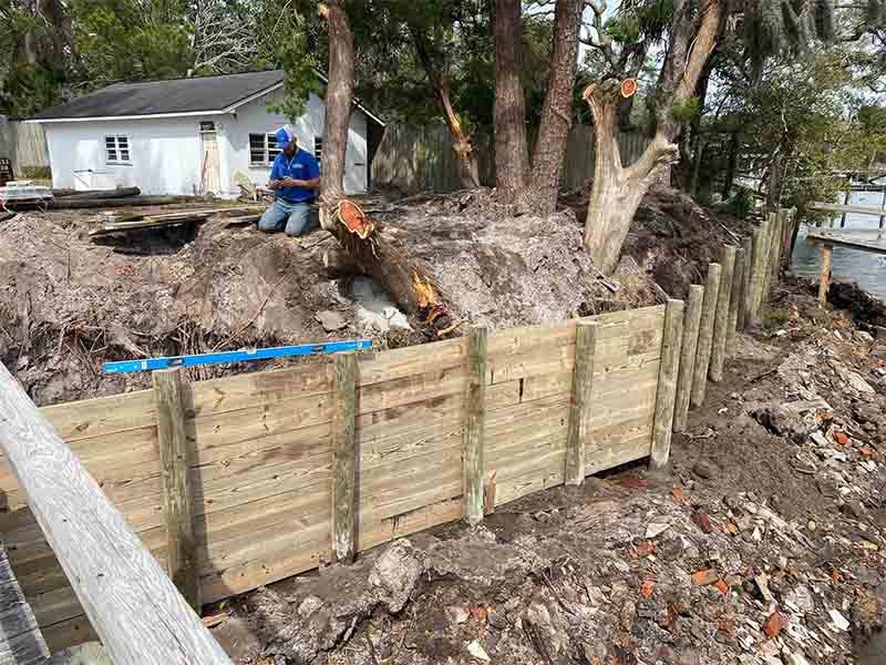 Seawall Repair in Lady Lake, FL